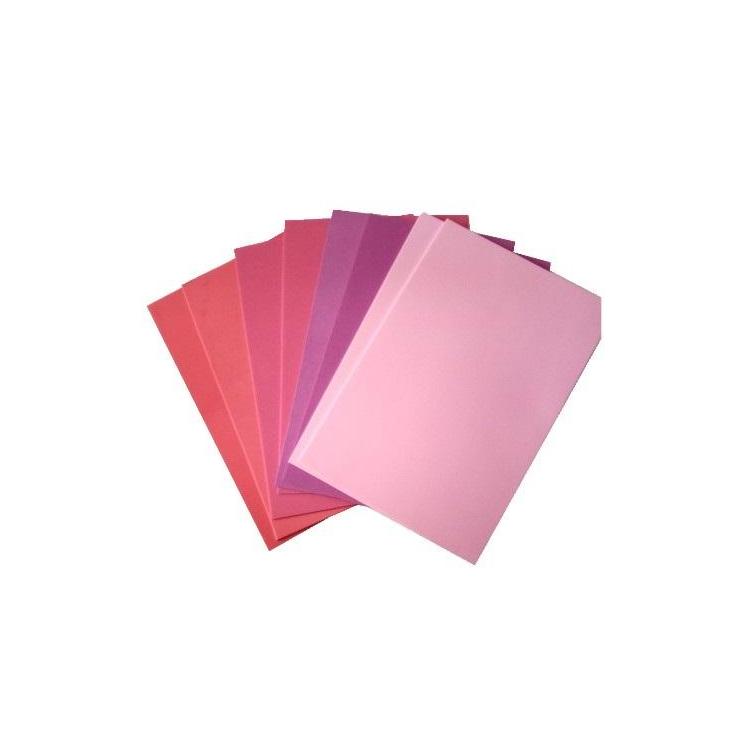 Pianka czerwono różowa 20x30cm 8 arkuszy