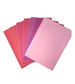 Pianka czerwono różowa 20x30cm 8 arkuszy