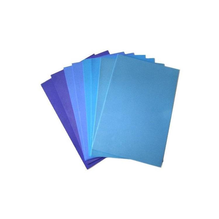 Pianka niebieska 20x30cm 8 arkuszy