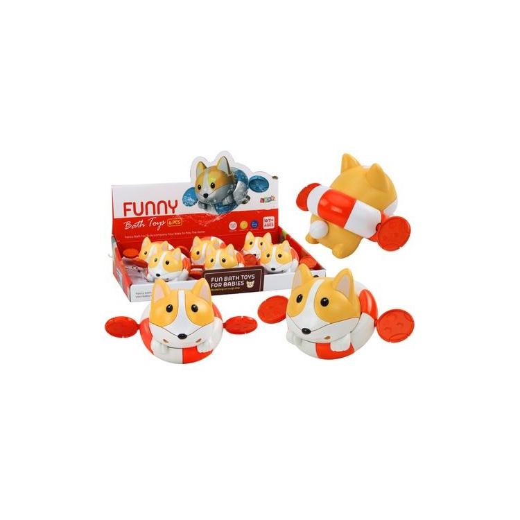 Nakręcana lisek do kąpieli