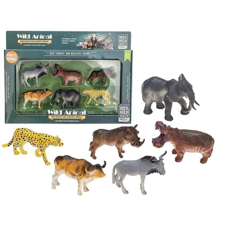 Dzikie zwierzęta 6szt