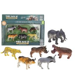 Dzikie zwierzęta 6szt