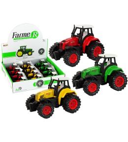 Ciągnik resorak metalowy z napędem