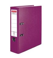 Segregator A4 8cm PP jagodowy Q file