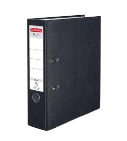 Segregator A4 8cm PP czarny Q file