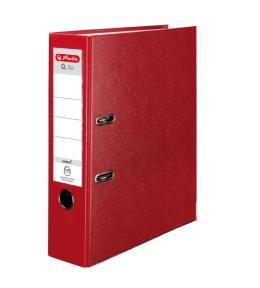 Segregator A4 8cm PP czerwony Q file