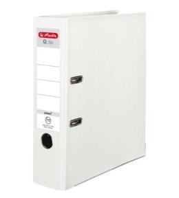 Segregator A4 8cm PP biały Q file