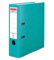 Segregator A4 8cm PP turkusowy Q file