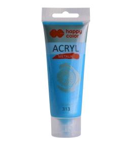 Farba akrylowa 75ml niebieski perłowy metalik