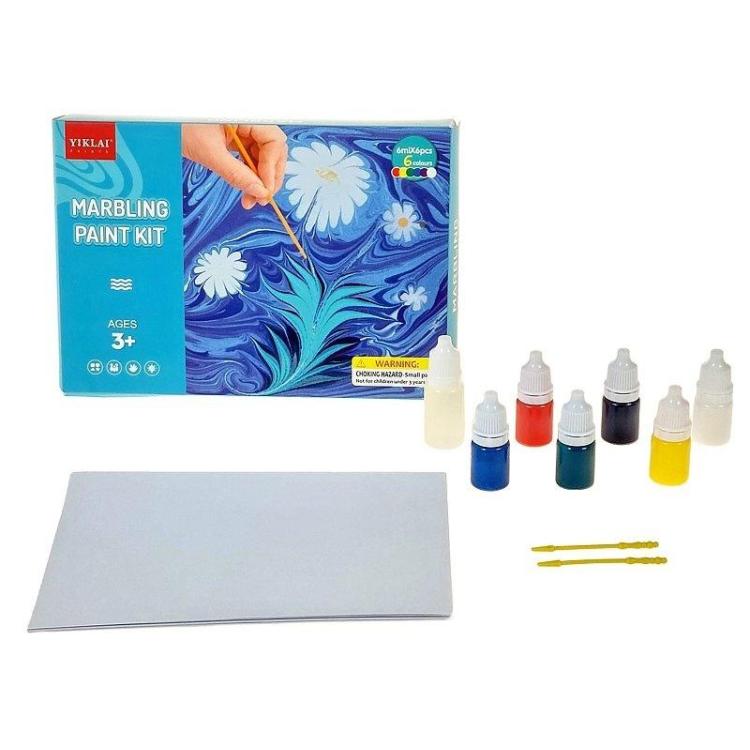 Obrazek do malowania z zestawem farb