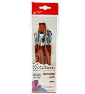 Zestaw pędzelków do malowania farbami