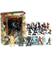 Żołnierzyki duży zestaw militarny