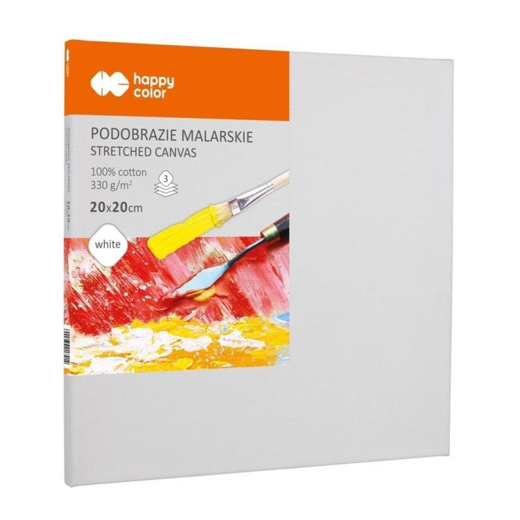 Podobrazie bawełniane 20x20cm HAPPY COLOR