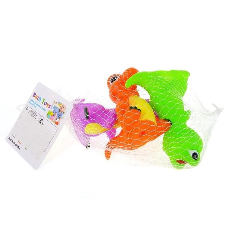 Gumowy dinozaur 9,5cm 3szt