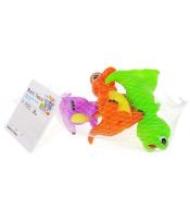 Gumowy dinozaur 9,5cm 3szt