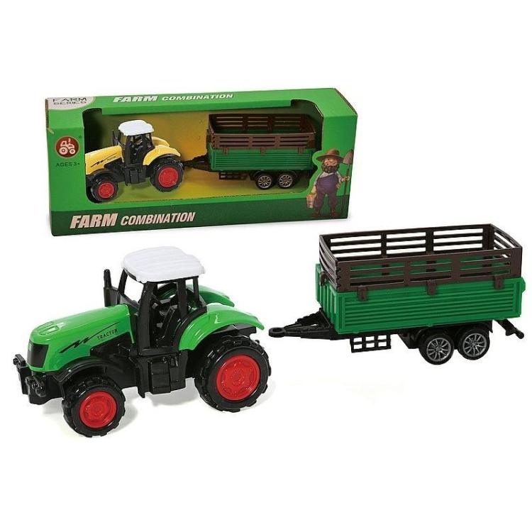 Traktor z przyczepą MIX