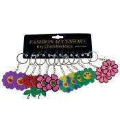 Brelok kwiaty (12szt)