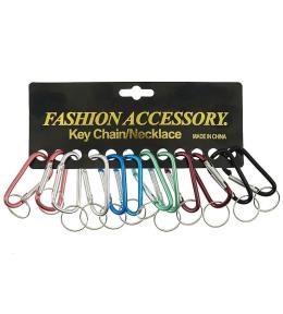 Brelok karabińczyk 5,6cm (12szt)