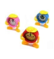 Zegar budzik 13,5x13x6,5cm MIX