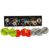 Brelok odblaskowy znak stop (12szt)