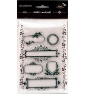 Stemple kreatywne ramki ozdobne