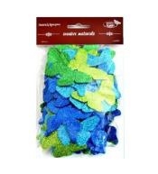 Motyle brokatowe 52szt