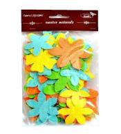 Kwiatki brokatowe 60szt