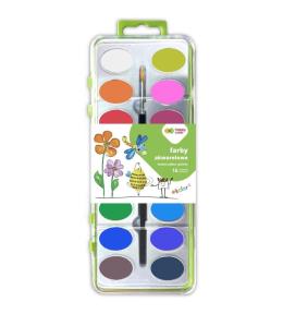 Farby akwarelowe Premium 12kolorów HAPPY COLOR