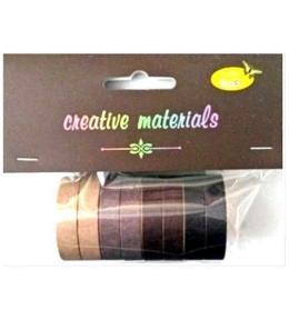 Taśmy papierowe brązowe 10mm 8szt