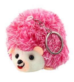 Brelok pluszowy Jeż różowy 9cm