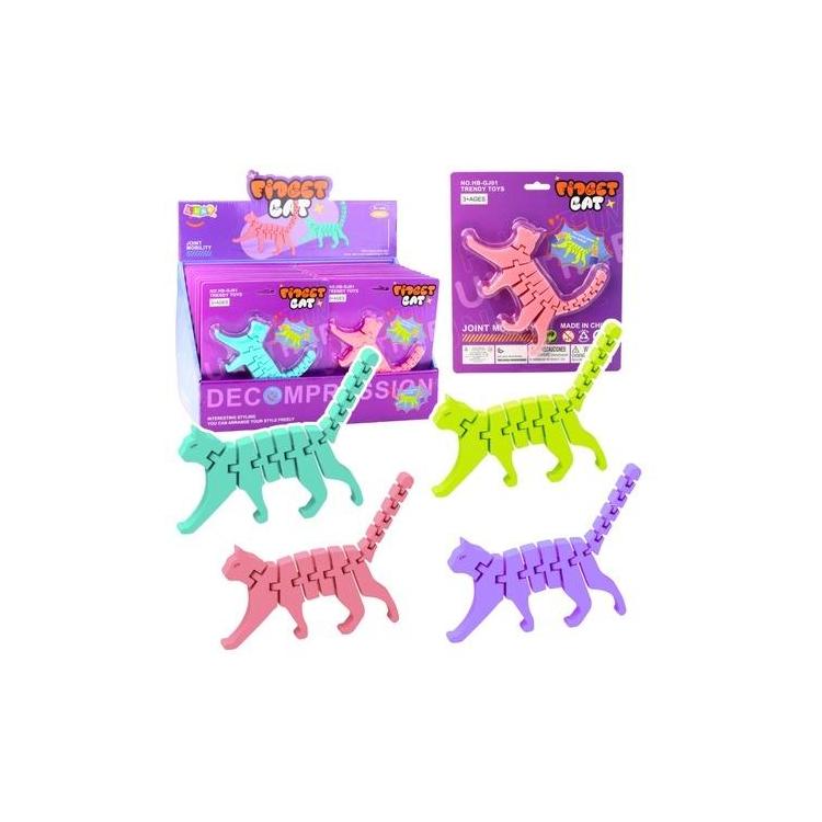 Kot 3D układanka elastyczna MIX