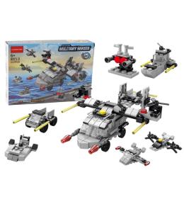 Klocki konstrukcyjne Helikopter 6w1 117el