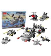 Klocki konstrukcyjne Helikopter 6w1 117el