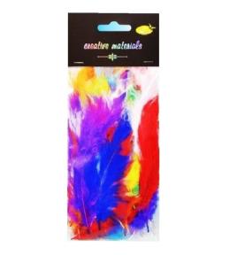 Piórka miękkie flauszowe 10cm 5g