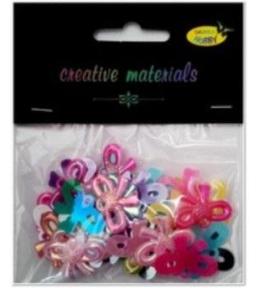 Kokardki perełkowe opalizujące 12g