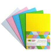 Arkusze piankowe A4 5 kol Spring Plush HAPPY COLOR
