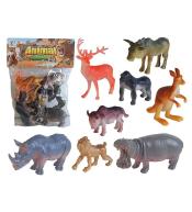 Dzikie zwierzęta 8szt
