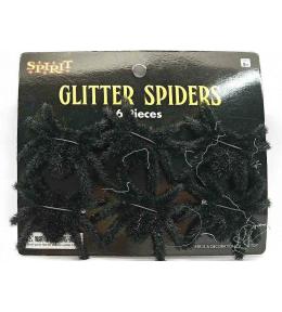 Włochate pająki 6szt