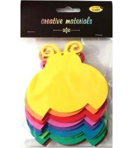 Biedronki z pianki 10,5x9cm 9szt