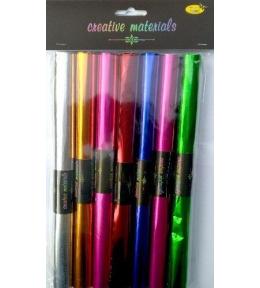 Folia metaliczna wzmocniona 25x35cm 7szt