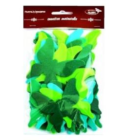 Motyle tonacja zielona 52szt