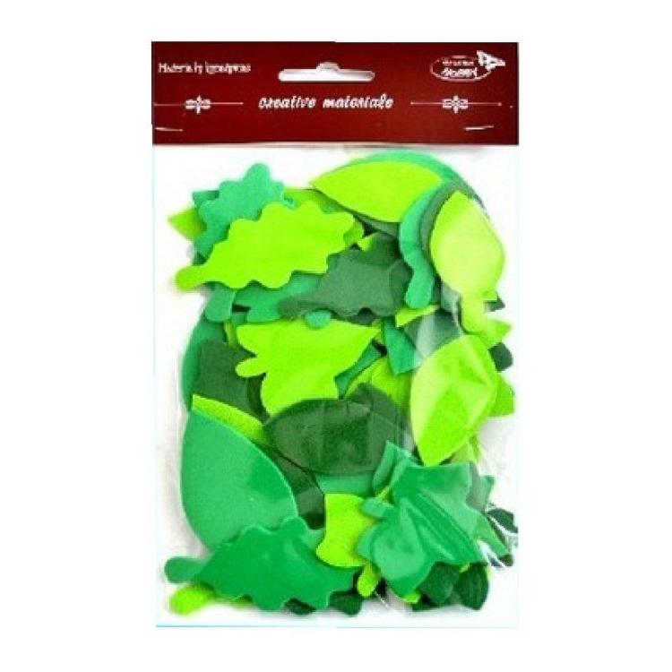 Listki tonacja zielona 60szt
