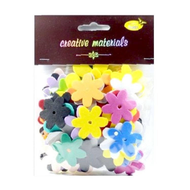 Kwiatki z pianki miks 9g