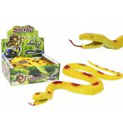 Gumowy wąż żółty