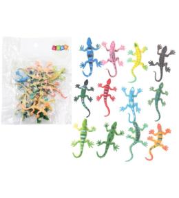 Jaszczurki kolorowe 12szt