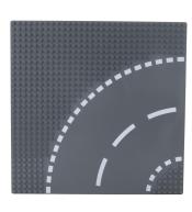 Płyta konstrukcyjna do klocków Zakręt 26x26cm