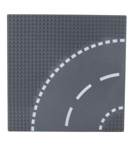 Płyta konstrukcyjna do klocków Zakręt 26x26cm