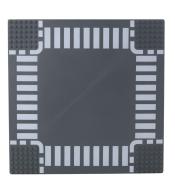 Płyta konstrukcyjna do klocków Skrzyżowanie 26x26