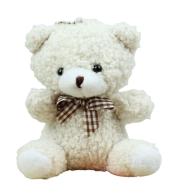 Brelok pluszowy biały 8cm