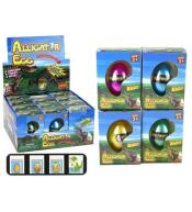 Rosnące jajo aligatora krokodyla 6cm